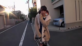 Crazy Japanese chick in Horny Public, POV JAV video